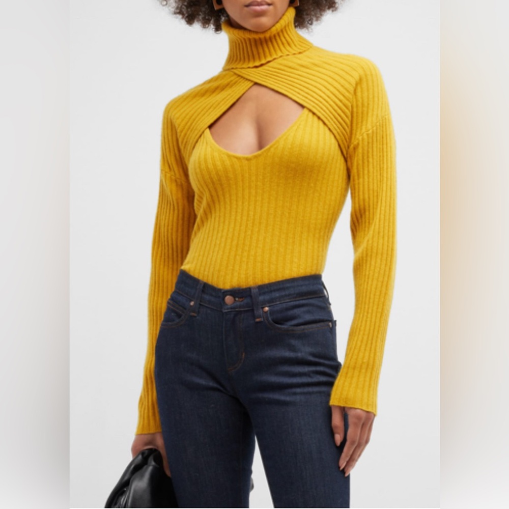 NAADAM 2-Piece Wool Cashmere Sweater‎ Sweater Set Gold M